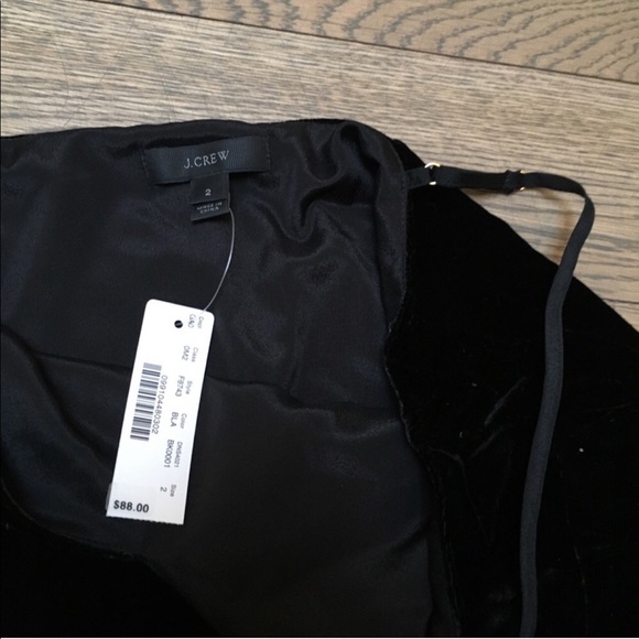 Jcrew velvet peplum top - Picture 3 of 4